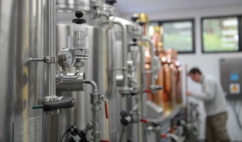Filtración final de cerveza
