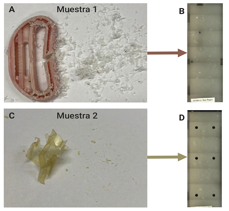 Análisis de microplásticos