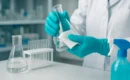 limpieza de equipamiento de laboratorio